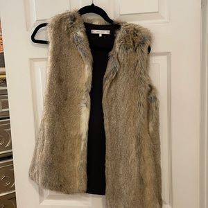 Faux fur Vest Zara